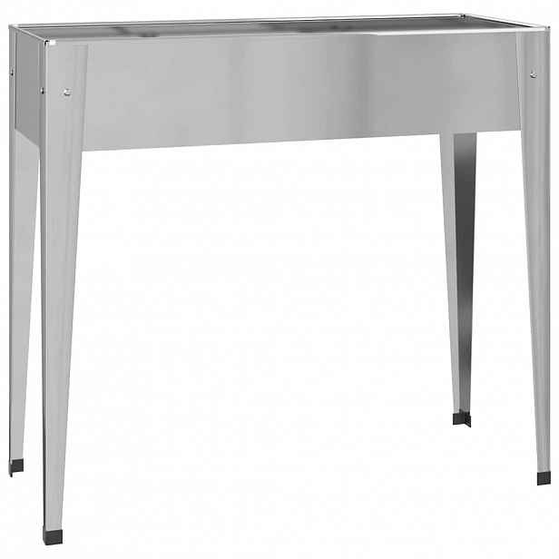 vidaXL Zahradní truhlík 100,5 x 40,5 x 90 cm pozinkovaná ocel