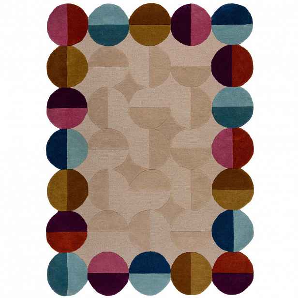Flair Rugs VLNĚNÝ KOBEREC, 120/170 cm fialová, růžová