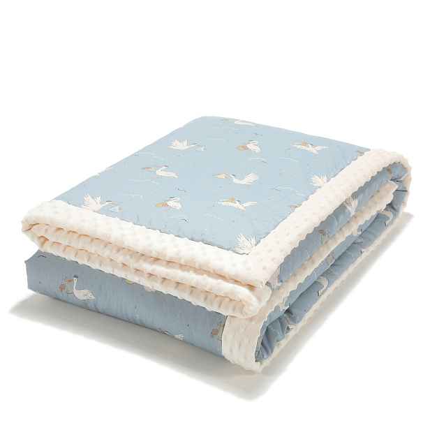 La Millou Teplá deka Minky XL Bebe Mignon Blue