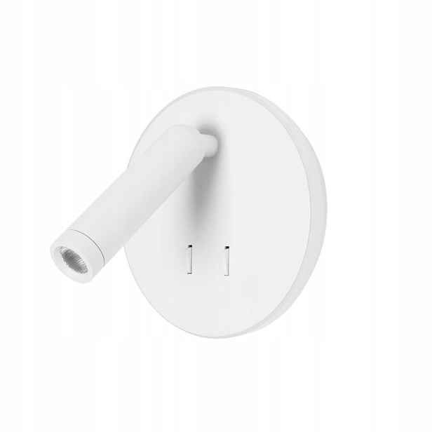 Nástěnné svítidlo Lux pro čtení Led 3+4W 3000K bílé Maxlight