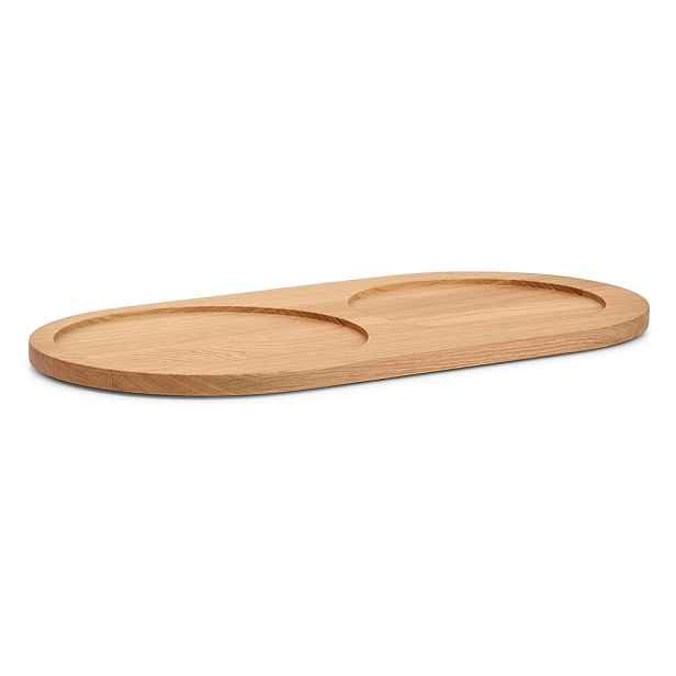 Podložka pod misku 24x46 cm Doppio Oak Natural M/L – MiaCara