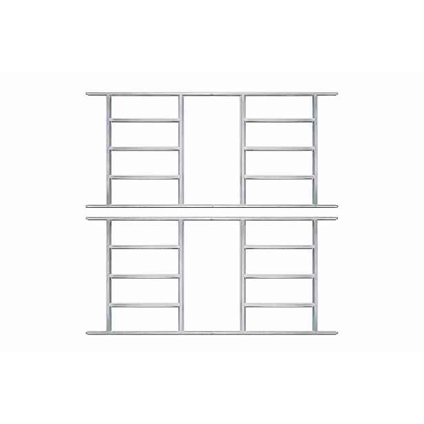 Základna BBSH-B3 pro zahradní domek BestBerg BBSH-1208 / 284 x 242 cm / ocel / stříbrná