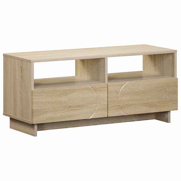 vidaXL Televizní stojan 90 x 34.5 x 40 cm Dub sonoma Kompozitní dřevo