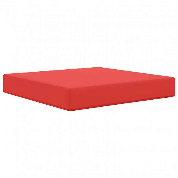 vidaXL Venkovní polštář na pohovku Polyester Červená 60 x 60 cm