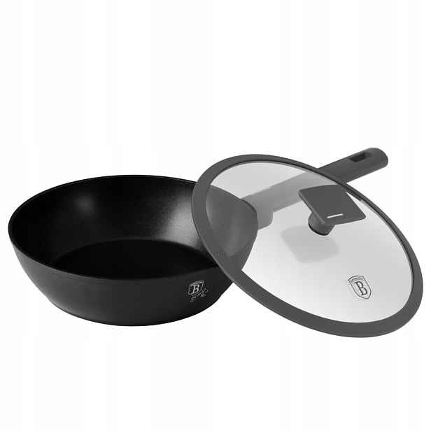 Hluboká pánev s víkem 24 cm Berlinger Haus Antracite Collection BH-8122