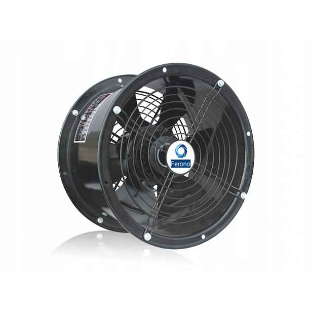 Kanálový ventilátor 12000 m³/h průmyslový Vodotěsný axiální 400 V 600 mm