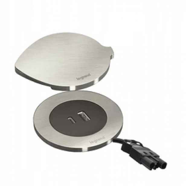 Usb A+c nábytková zásuvka s krytem Legrand 654733F