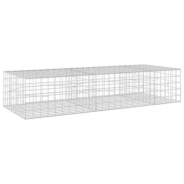 vidaXL Gabion s drátem 5 mm a síťkou 10x10 cm 250x100x50 cm