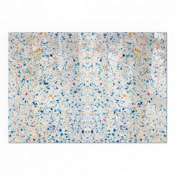 TULUP PODLOŽKA POD KRB 100x70 cm - Abstraktní texturový vzor