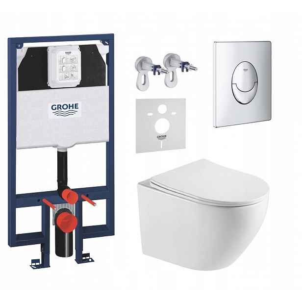 7v1 Wc Set, Stelaz Grohe Slim Wc Mísa Tornado Imprese Tlačítko