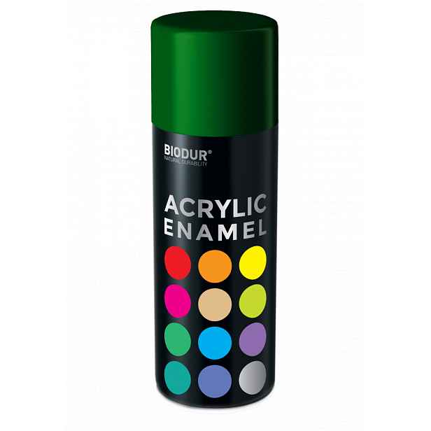 Akrylový email ve spreji - mechově zelená 400ml/RAL 6005
