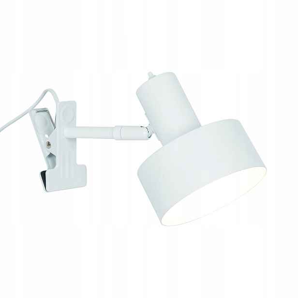 Led stolní lampa Moderní bílá Matis 15W s nastavitelným klipem Nordlux 16 cm