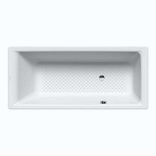 Obdélníková vana Kaldewei Puro 170x70 cm smaltovaná ocel celoplošný Antislip alpská bílá 258834010001
