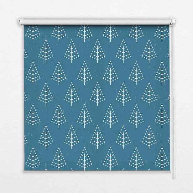 TULUP VNITŘNÍ roleta - okenní roleta - roleta - 70x140 cm - Stromy v dešti