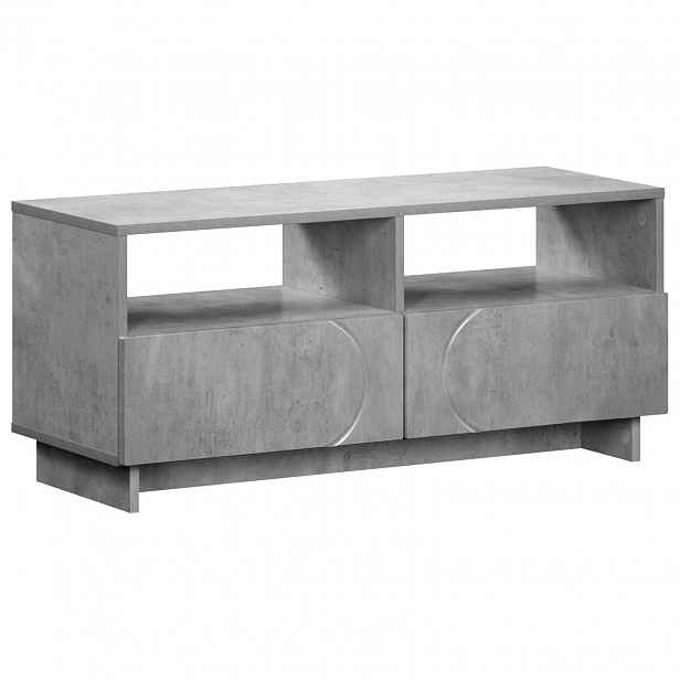 vidaXL Televizní stojan 90 x 34.5 x 40 cm Betonově šedá