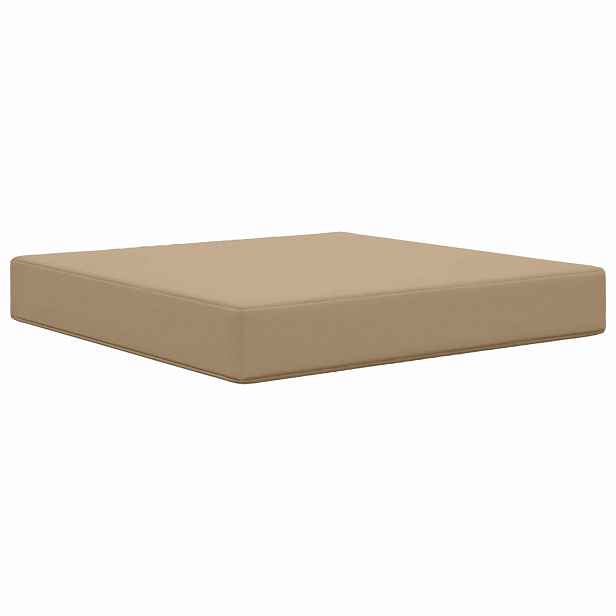 vidaXL Venkovní polštář na pohovku Polyester Taupe 60 x 60 cm