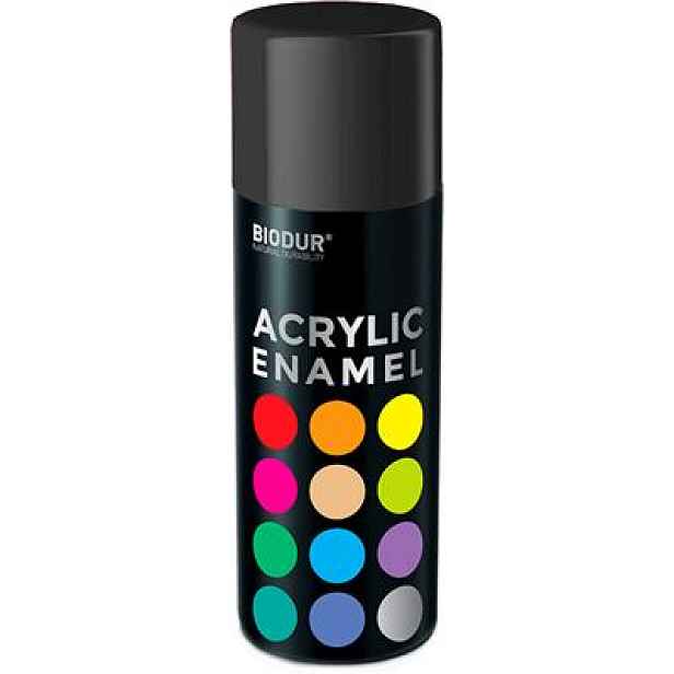 Akrylový email ve spreji - tmavě šedá 400ml/RAL 7046
