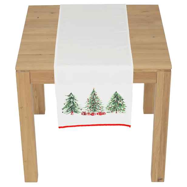 Autronic Vánoční běhoun 40 x 150 cm UBR118-2