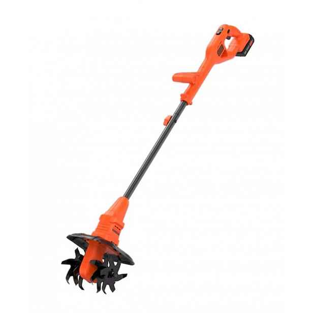 BLACK+DECKER - 18V AKU kultivátor, 1x aku 2,0 Ah Li-Ion, nabíječka BETL1820L-QW