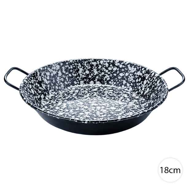 Perfect Home smaltovaná pánev 18cm – zapékací, grilovací, paella, 10078