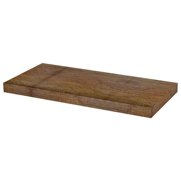Sapho AVICE deska pod umyvadlo 75x39cm, tl.5cm, old wood