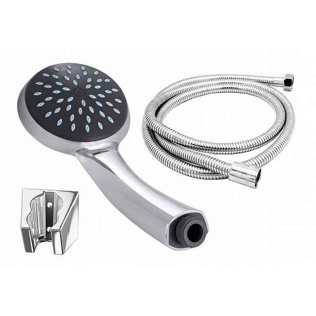 Sprchový Set Sprchová Hlavice 5-funkcí Hadice Držák