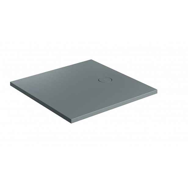 OMNIRES Aquarock M+ - Sprchová vanička 80x80 cm, matná šedá AQUAROCK80-KAG
