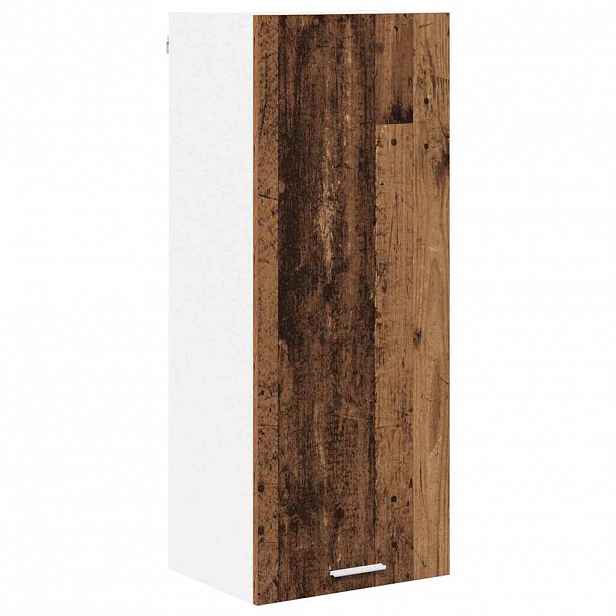 vidaXL Závěsná skříňka Staré dřevo 40 x 31 x 100 cm Kompozitní dřevo