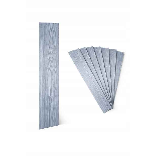 36 x Vinylové Podlahové Panely Samolepící Desky Šedé 914 MM X 152 MM