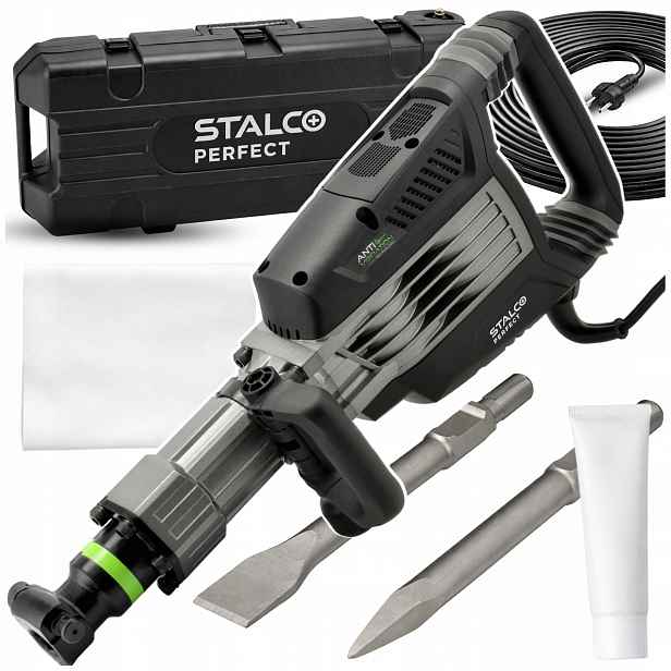 Demoliční Kladivo 48J Chlazené Olejem, Silný Úder, HEX30 1750W, Dláto