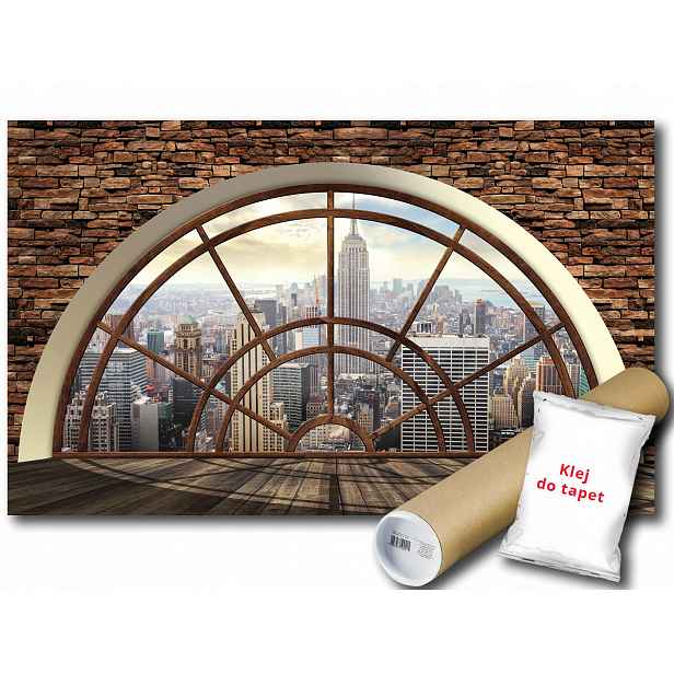 Fototapeta Okno Ściana 6G V4 254x184 F2397