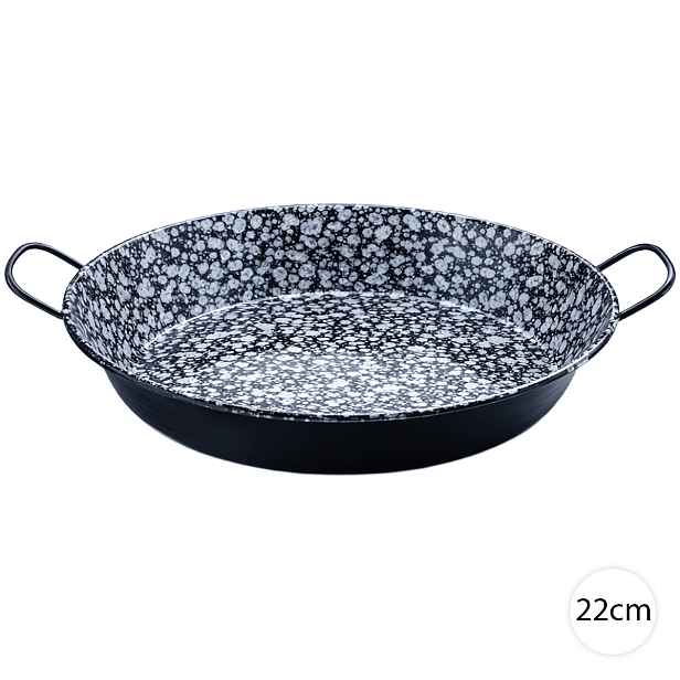 Perfect Home smaltovaná pánev 22cm – zapékací, grilovací, paella, 10092