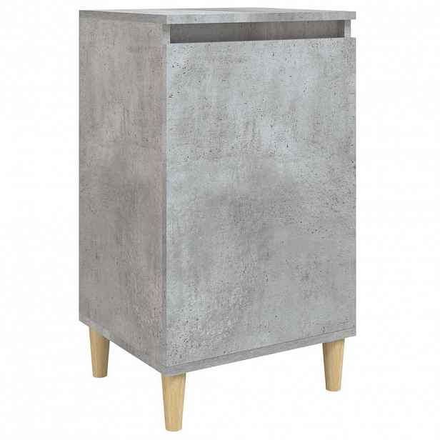 vidaXL Noční stolek betonově šedý 40 x 35 x 70 cm kompozitní dřevo