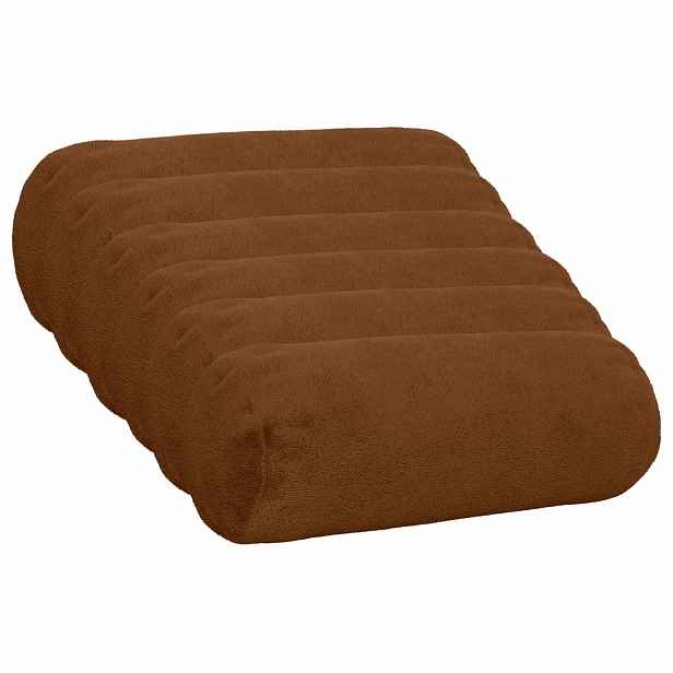 vidaXL Povlak na polštář 6 ks HEERLEN Světle hnědá Průměr 15 x 40 cm
