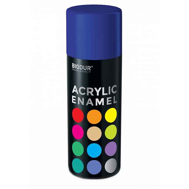 Akrylový email ve spreji - Ultramarínová modrá tmavá 400ml/RAL 5002