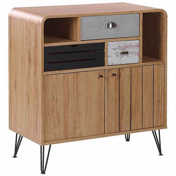 Beliani SIDEBOARD Světle hnědý Kyle