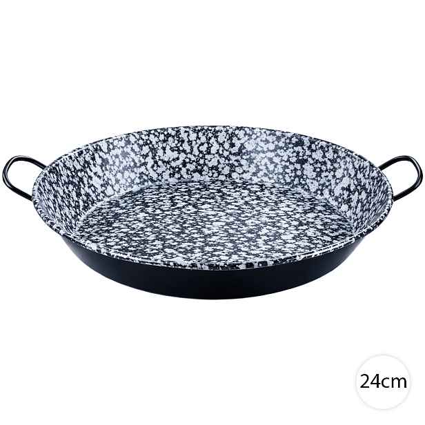 Perfect Home smaltovaná pánev 24cm – zapékací, grilovací, paella, 10108