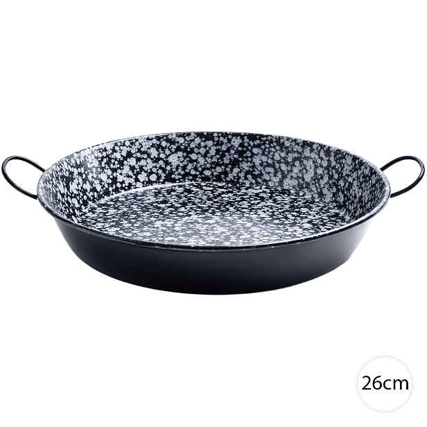 Perfect Home smaltovaná pánev 26cm – zapékací, grilovací, paella, 10115