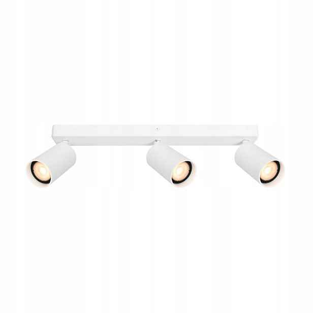 Spotová halogenová Led nástěnná lampa bílá 3x10W Moderní Nesto Italux