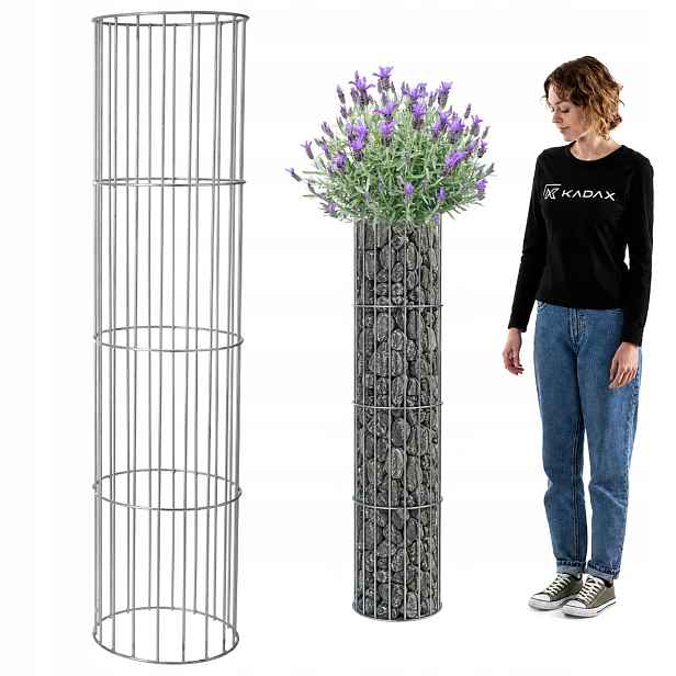 Zahradní Pergola Pro Rostliny Květiny Stojan Na Květy Kovový 120 cm Kotvy