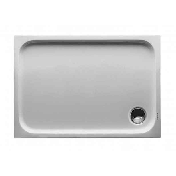 Duravit D-Code - Sprchová vanička 100x70 cm, Antislip, alpská bílá 720093000000001