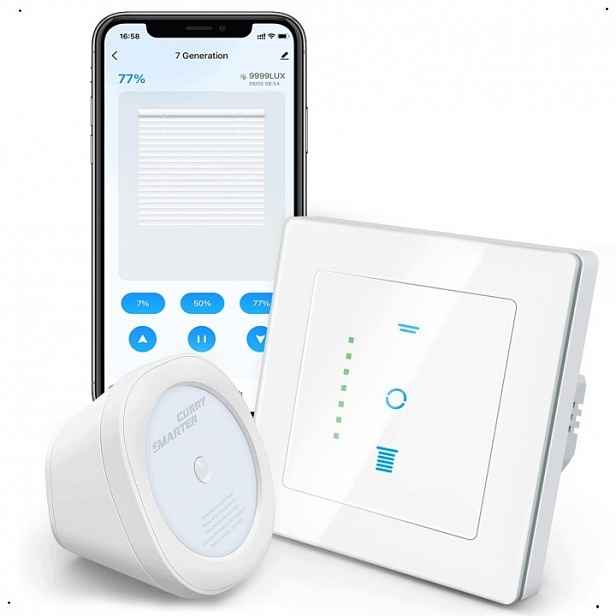 Ovladač Rolet WiFi 7 Pro Světelný senzor Sada Smart Home Smartercurry