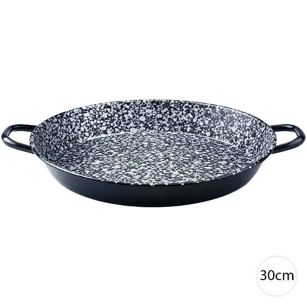 Perfect Home smaltovaná pánev 30cm – zapékací, grilovací, paella, 11389