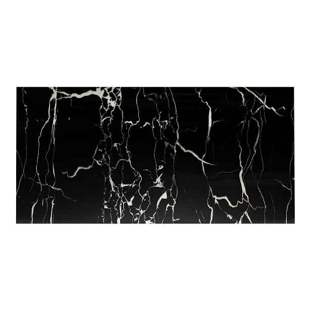 Samolepicí panely na zeď v sadě  6 ks 60x30 cm Nero Marquina – SP TREND