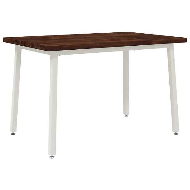 vidaXL Čtvercový jídelní stůl 120 x 90 x 75 cm Masivní akátové dřevo
