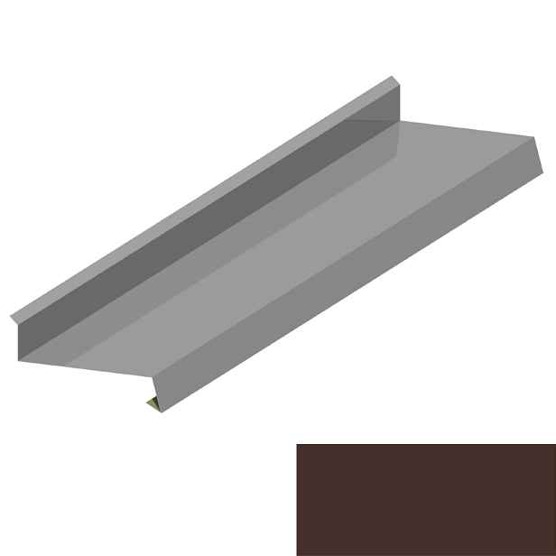 Oplechování římsy RS200S SP 25 2M295 hnědá