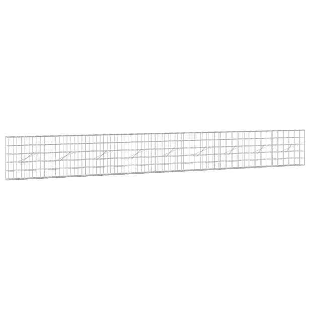 vidaXL Gabion s drátem 5 mm a síťkou 10x10 cm 450x10x50 cm