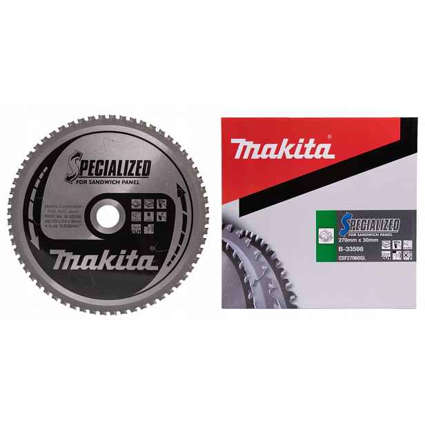 Makita B-33598 Řezací Kotouč Specialized 270x30 60Z