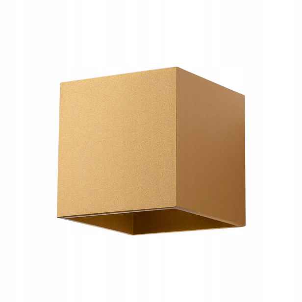 Sollux Lighting Nástěnné svítidlo Zlatá Quad 1 Alu 1xG9 8W IP20
