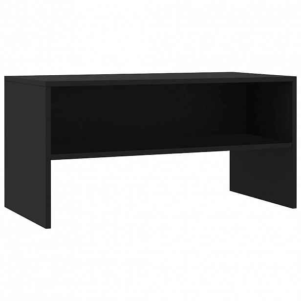 vidaXL TV stolek černý 80 x 40 x 40 cm kompozitní dřevo